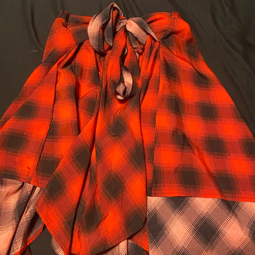 flannel skirt
